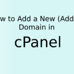 How to Add a New (Addon) Domain in cPanel