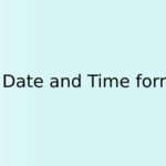 PHP Date and Time formats