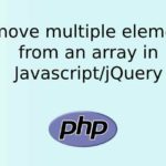 Remove multiple elements from an array in Javascript/jQuery