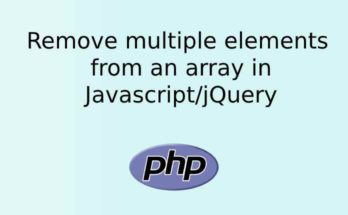 Remove multiple elements from an array in Javascript/jQuery